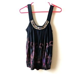 Express black tank top
